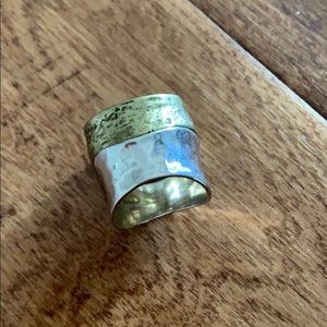 Silpada two-toned ring